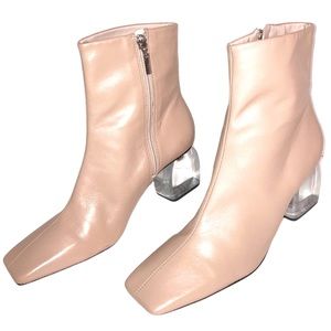 SCHUTZ Sz 8 Leather Ankle bootie